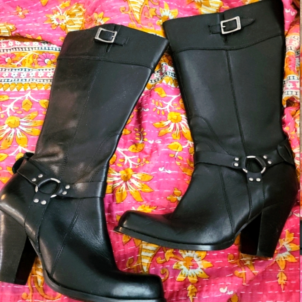 Harley Davidson tall boots 8.5